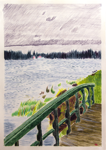 River shore