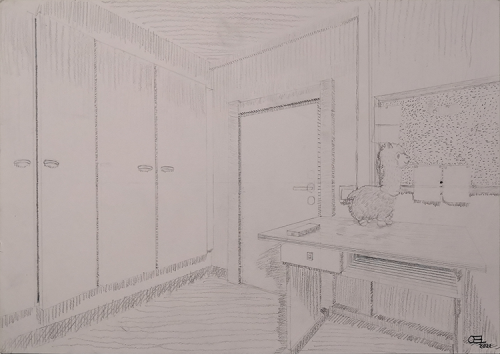 Perspective sketch